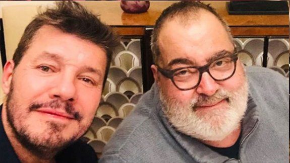 tras su internacion, lanata se reunio con tinelli