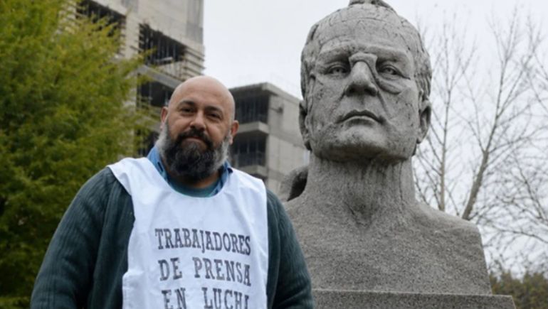 El adiós a un colega que representó a los trabajadores de prensa de Neuquén.