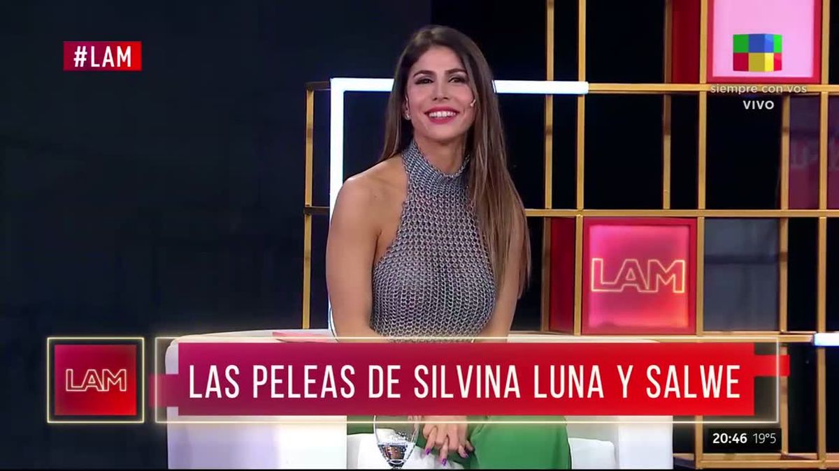 Silvina Luna contó detalles del momento íntimo que vivió con Martín Salwe