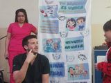 Ian, el odontólogo del Hospital de El Cuy.