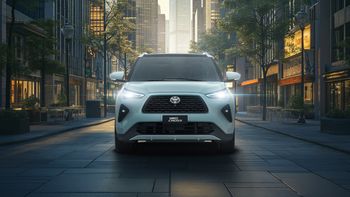 La imagen oficial de Toyota que anticipó la llegada del Yaris Cross en febrero. La imagen oficial de Toyota que anticipó la llegada del Yaris Cross en febrero.