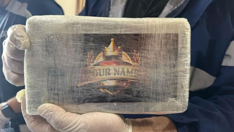 La droga hallada en el barco que estaba en Santa Fe