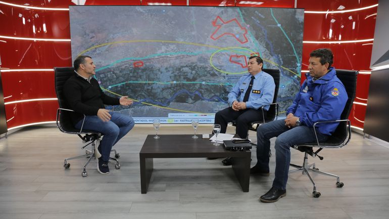 Dante Catalán y Juan Barroso, a cargo de la investigación, en una entrevista exclusiva con LM Neuquén. Dante Catalán y Juan Barroso, a cargo de la investigación, en una entrevista exclusiva con LM Neuquén.