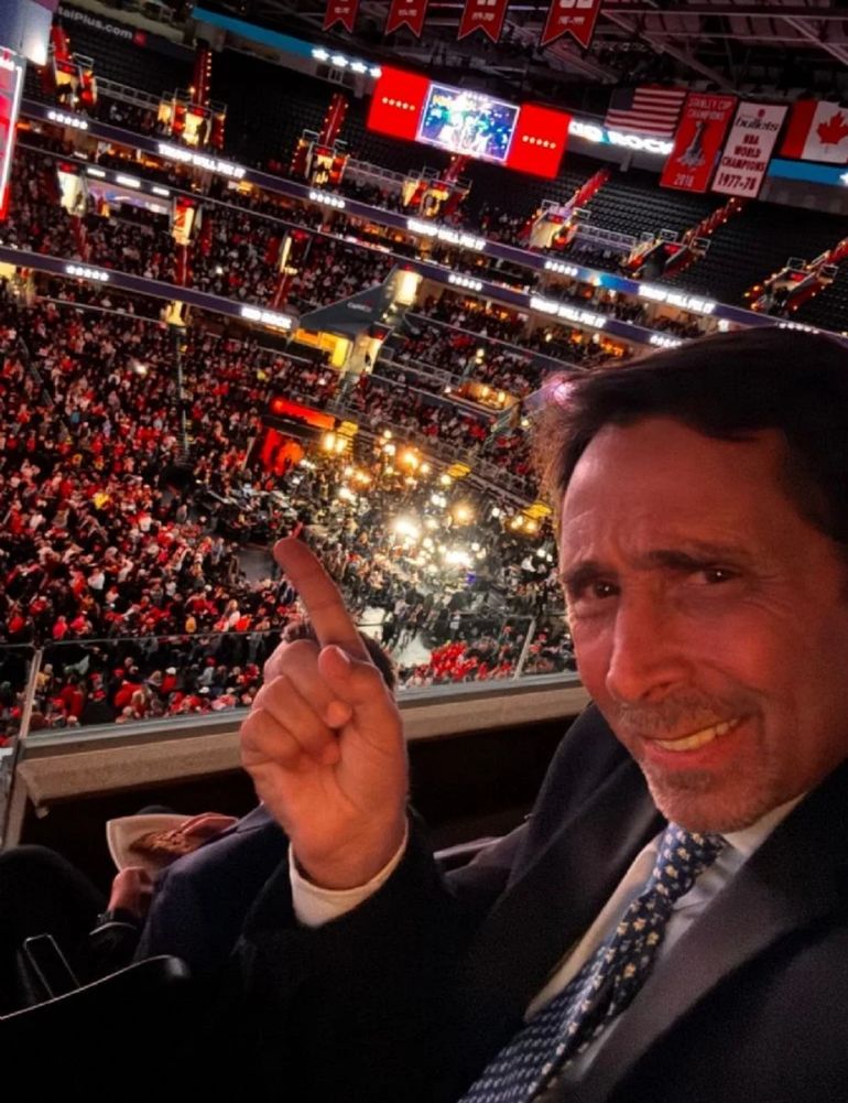 Eduardo Feinmann en la asunción de Trump Eduardo Feinmann en la asunción de Trump