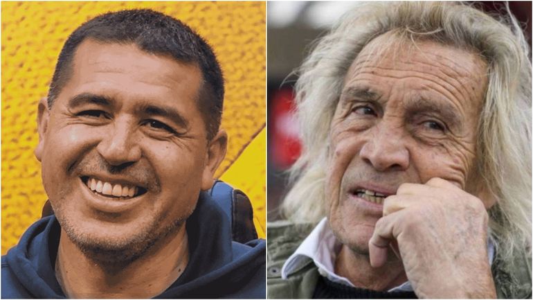 Riquelme y Hugo Gatti