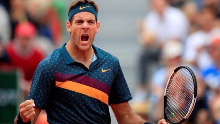 Del Potro ganó y avanza en el césped de Queens