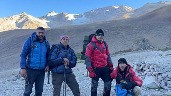 Quién es el montañista que se perdió y apareció tras un temporal de viento en Volcán Domuyo