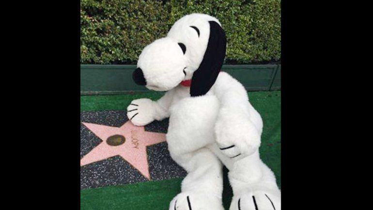 El perro de Charlie Brown tiene&nbsp;su propia estrella.