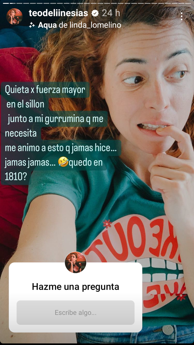 Martina abrió la cajita de preguntas de Instagram para que sus seguidores y los de su marido le hicieran preguntas.