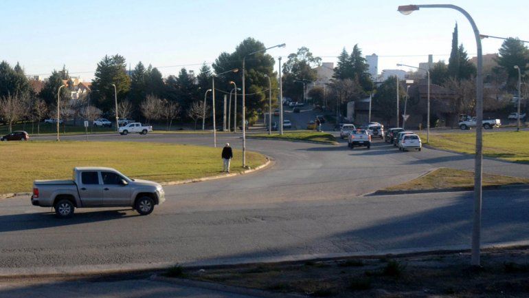 En la rotonda de Ruta 7 se podrá hacer trasbordo a otros sectores de la ciudad.