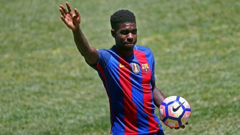 Samuel Umtiti podría salir del Barcelona con rumbo a Francia