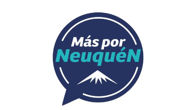 El logo del partido de Carlos Quinrtiqueo, Más por Neuquén. Tuvo que hacerle una corrección. Antes era Más Neuquén. El logo del partido de Carlos Quinrtiqueo, Más por Neuquén. Tuvo que hacerle una corrección. Antes era Más Neuquén.