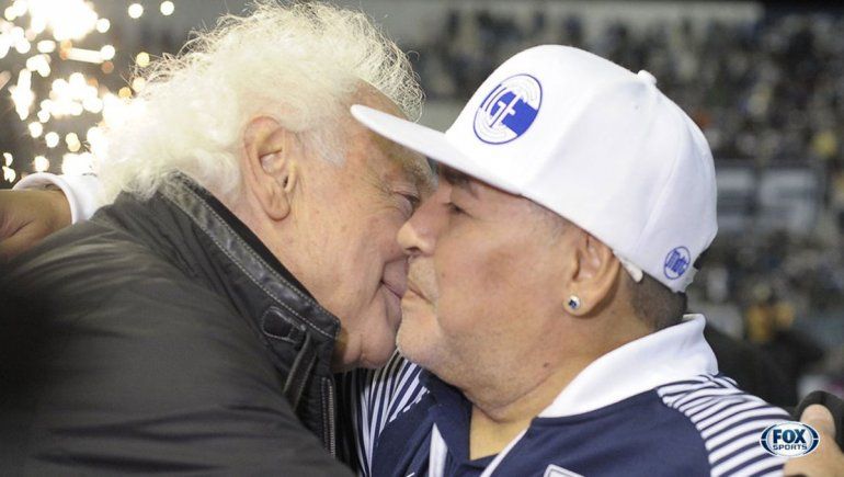 Maradona y su emotivo reencuentro con Coppola