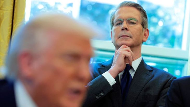 El secretario del Tesoro, Scott Bessent, cuenta con el total apoyo de Trump para ayudar a la Argentina. El secretario del Tesoro, Scott Bessent, cuenta con el total apoyo de Trump para ayudar a la Argentina.