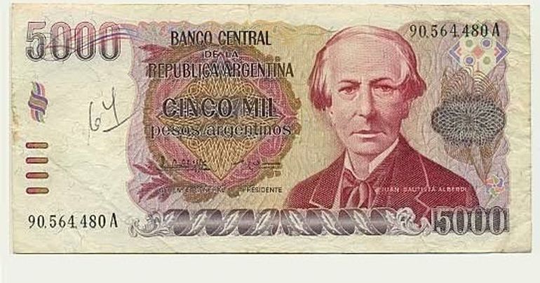 Juan Bautista Alberdi ya estuvo en la cara de los billetes hace 40 años. Juan Bautista Alberdi ya estuvo en la cara de los billetes hace 40 años.