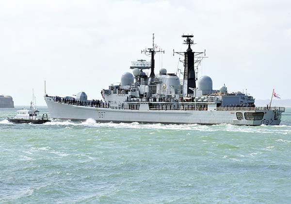 Inglaterra despachó otro buque de guerra a las Islas Malvinas