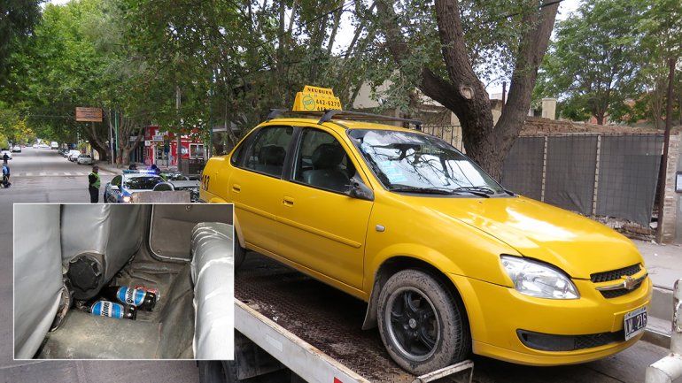 Un taxista chocó a una mujer, se dio a la fuga, lo atraparon pero se negó a hacerse el test