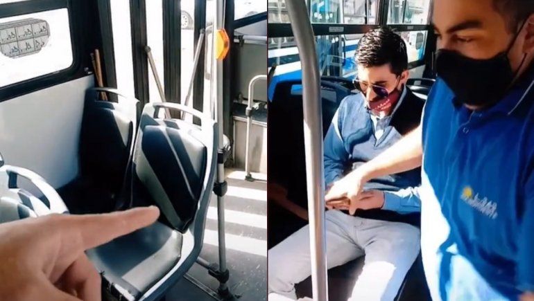 TikTok: un colectivero mostró cuáles son los asientos más robables