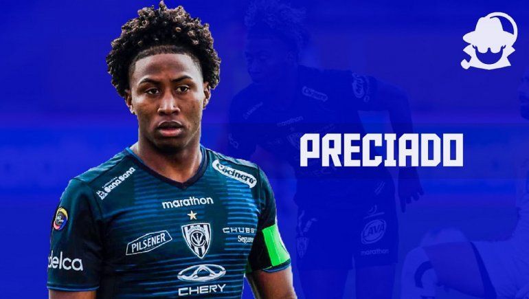 Ángelo Preciado, jugador de 22 años.