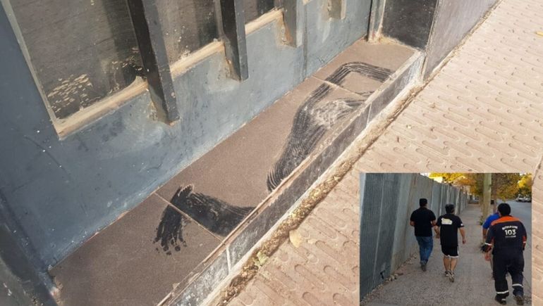 Por una obra, vecinos quedaron cubiertos de polvo en Centenario