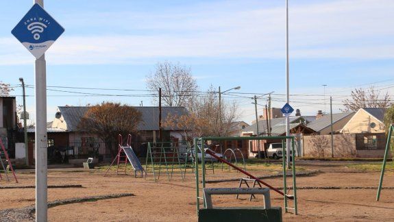 El barrio San Lorenzo sumó un nuevo punto de WiFi gratuito