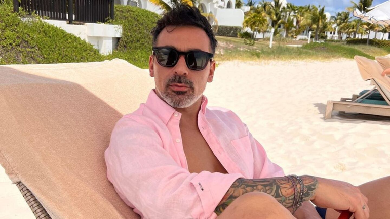 La nueva vida del Pocho Lavezzi junto a su pequeño hijo Vittorio