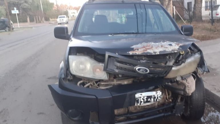 El policía fue multado y le retuvieron la licencia de conducir. (Foto: Gentileza Centenario Digital)