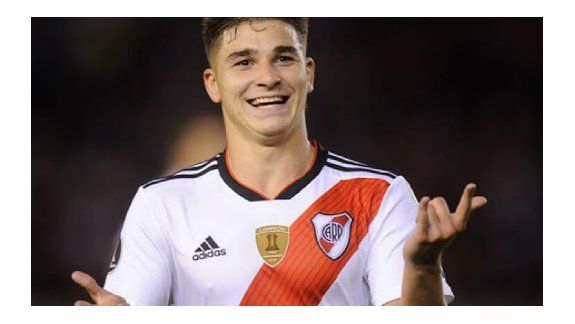 Julián Álvarez: superhéroe de River Contra LDU Quito