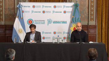 kicillof y larreta avisan que deberan ser mas estrictos