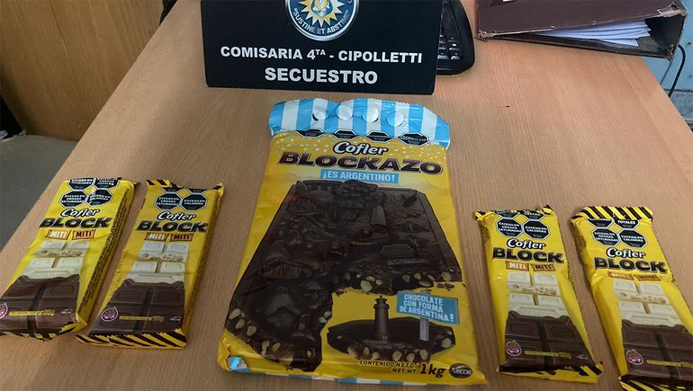 Atrapan a un ladrón enamorado que robó chocolates