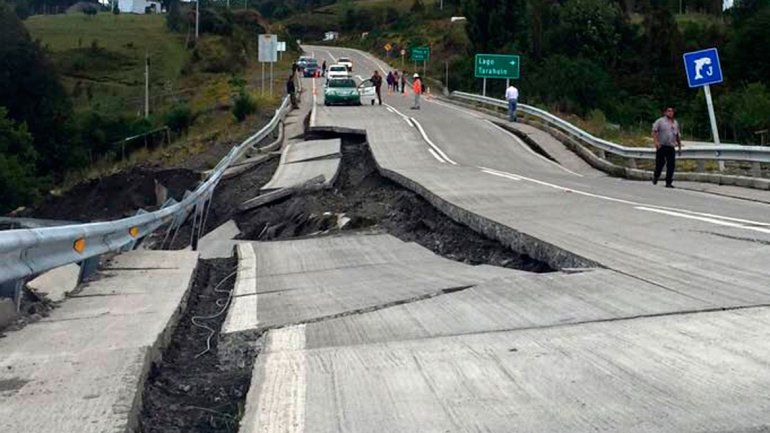 Un fuerte terremoto en el sur de Chile se sintió en toda la zona cordillerana