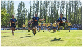 Una escena del triunfo de Argentina XV ante Brasil. Una escena del triunfo de Argentina XV ante Brasil.