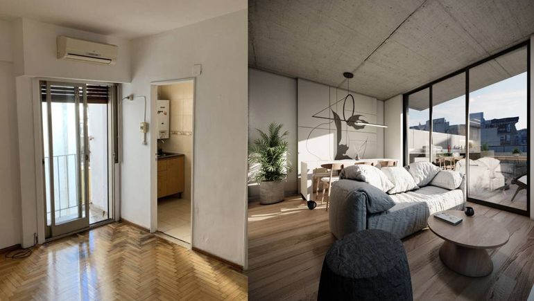 Antes y después. Antes y después.