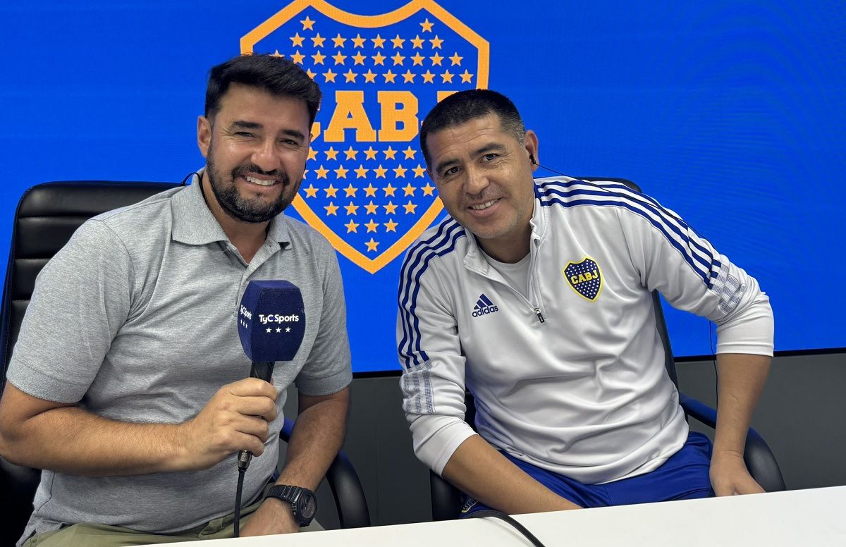 Juan Román Riquelme también habló del arbitraje argentino