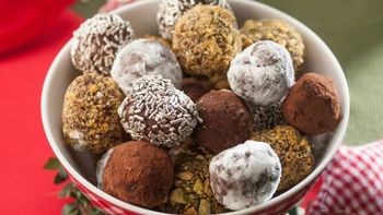 Cómo hacer trufas de mantecol para Navidad Cómo hacer trufas de mantecol para Navidad
