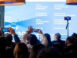 Vaca Muerta buscó posicionarse en la gran vidriera energética mundial. Vaca Muerta buscó posicionarse en la gran vidriera energética mundial.