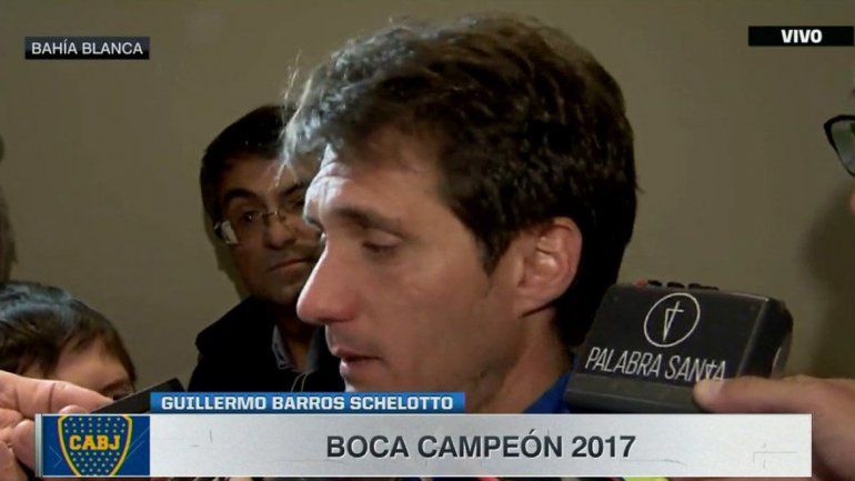 Guillermo Barros Schelotto: Superamos a todos