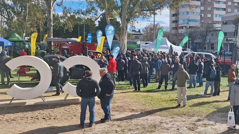El evento Expo Alfa Patagonia Norte tuvo una gran concurrencia.