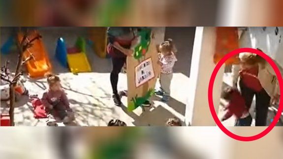 Filmaron a la directora de un jardín maltratando a los niños de la institución