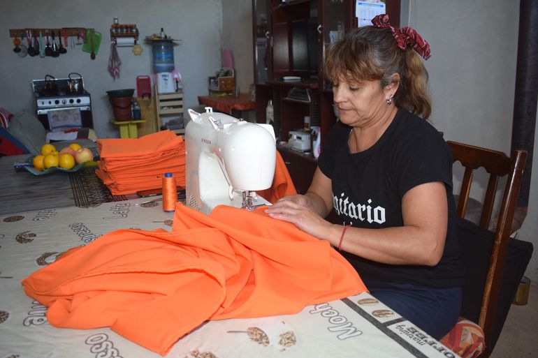 Ana María Collar, joven costurera de Mariano Moreno.