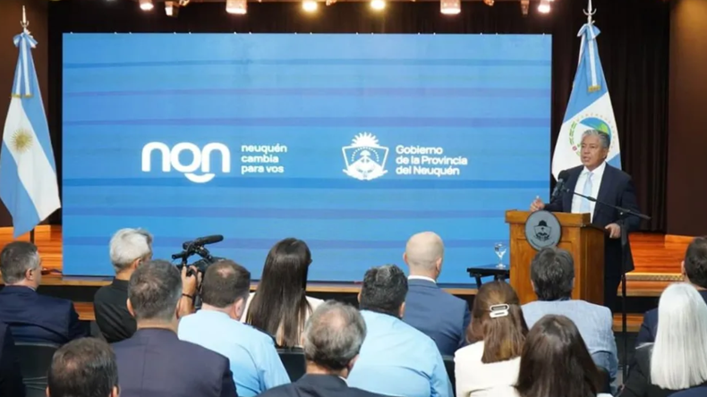 El gobernador Rolando Figueroa durante la presentación del nuevo Código Procesal Civil Adversarial | LM Neuquen El gobernador Rolando Figueroa durante la presentación del nuevo Código Procesal Civil Adversarial