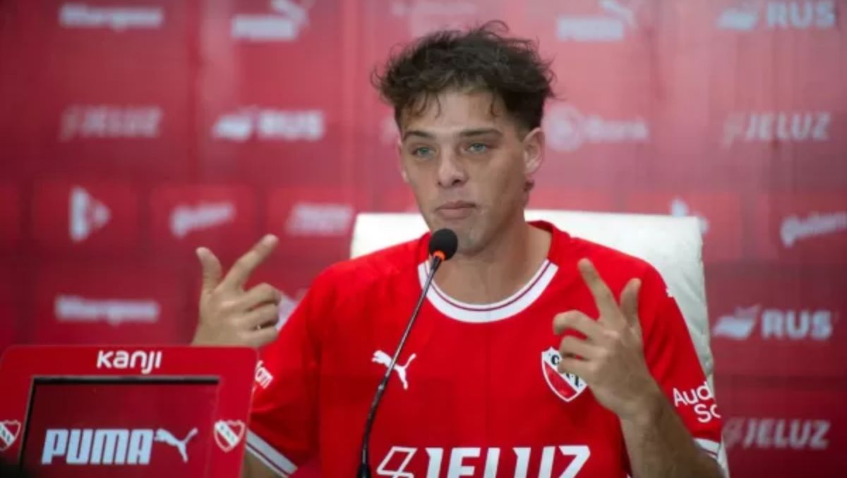 Santi Maratea reveló detalles de la colecta de los hinchas de Independiente.