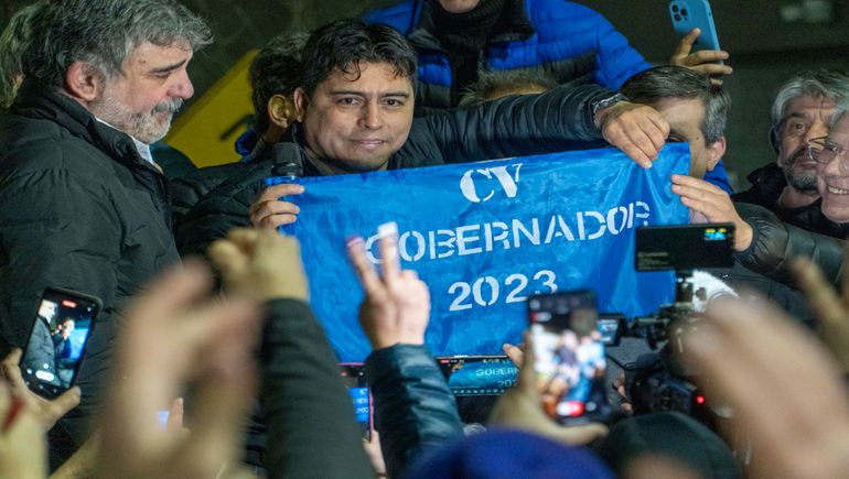 Claudio Vidal es el nuevo gobernador de Santa Cruz.