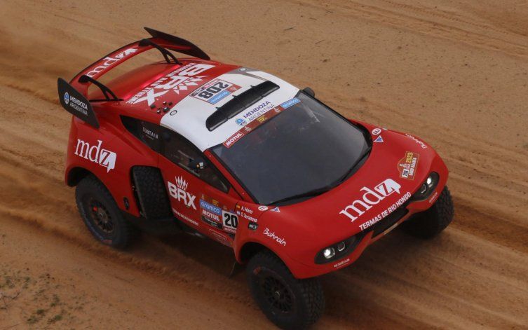 Orly terranova se mostraba muy ilusionado con esta edición del Dakar.