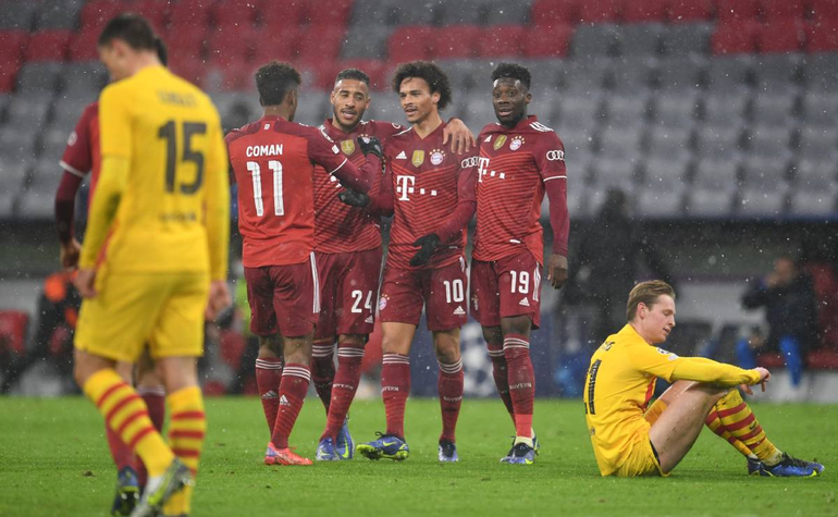 Barcelona afuera de la Champions, el gesto que molestó de Lenglet y Xavi cabreado