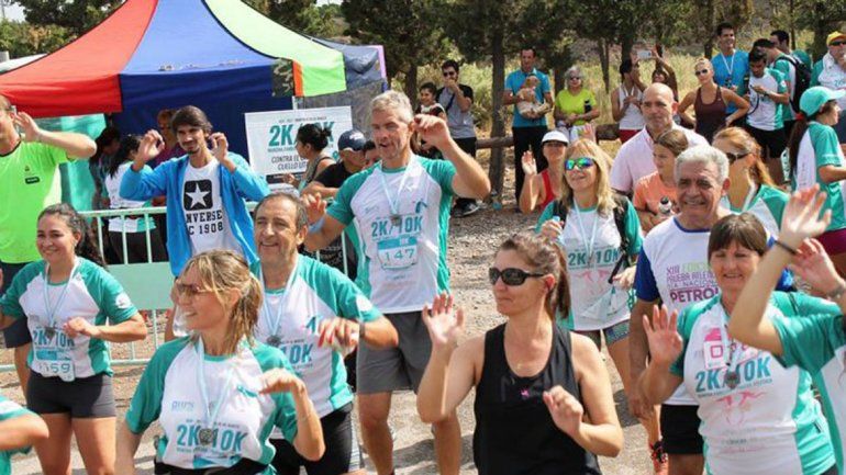 El evento es para concientizar sobre el cáncer de cuello de útero.