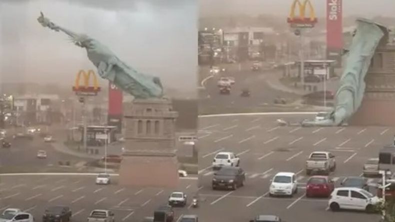 Los fuertes vientos de este Brasil generaron grandes estragos. | LM Neuquen Los fuertes vientos de este Brasil generaron grandes estragos.