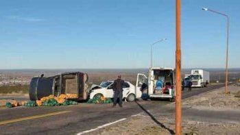 brutal accidente sobre la ruta nacional 151 dejo tres heridos brutal accidente sobre la ruta nacional 151 dejo tres heridos