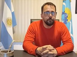 Matías Taccetta, intendente de Esquel. Matías Taccetta, intendente de Esquel.