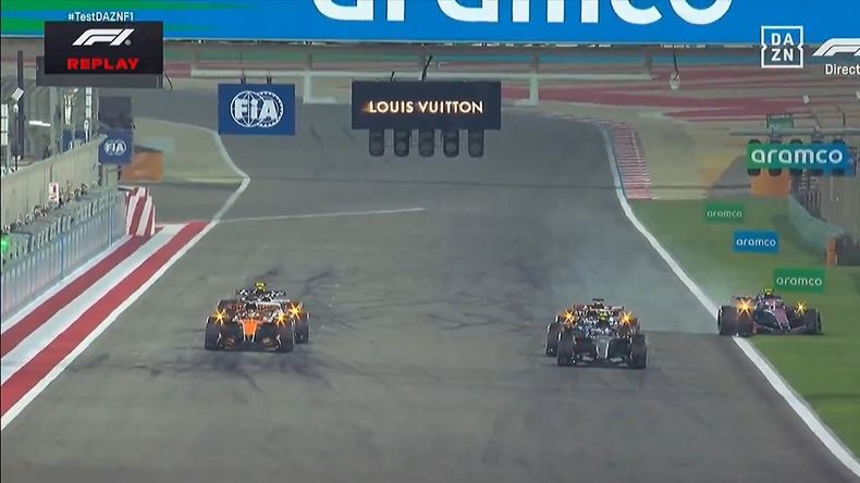 El susto de Franco Colapinto en la prueba del viernes en Baréin | LM Neuquen El susto de Franco Colapinto en la prueba del viernes en Baréin